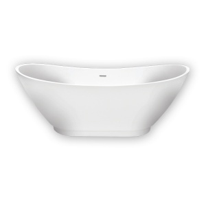 Cada freestanding, Florida, Anemona P , ovala, culoare alb, dimensiune 168x75cm