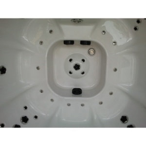 Cada hidromasaj jacuzzi pentru exterior PRO-1308 pentru 7 persoane 222 x 222 x 97 cm - Img 6