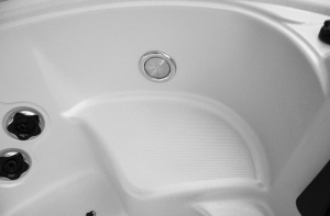 Cada spa cu hidromasaj rotunda, jacuzzi exterior PRO 1415 pentru 6 persoane 200 x 200 x 90 cm - Img 17