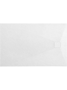 Cadita de dus dreptunghiulara montaj in podea Magnum White 120 x 90 cm alba - Img 2