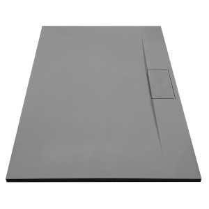 Cadita de dus dreptunghiulara Pro SMC gri 140 x 90 x 2.6 cm - Img 4