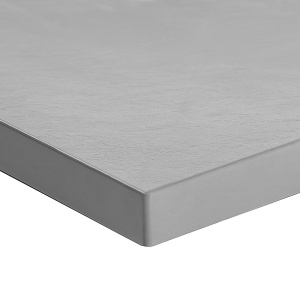 Cadita de dus dreptunghiulara slim RIKO 90x80 cm gri - Img 6