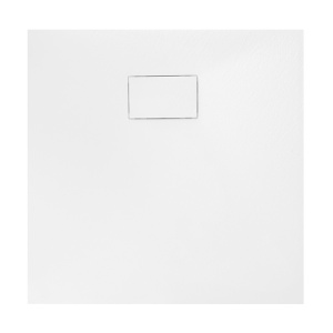 Cadita de dus MO-GD8080ES Dreptunghiulara, SMC, culoare Alb. 80X80X2.6CM - Img 2