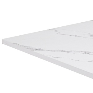 Cadita de dus patrata model marmura Riko 80 x 80 cm alba - Img 6