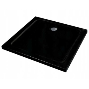 Cadita dus ST06A neagra, dimensiune 100x100cm
