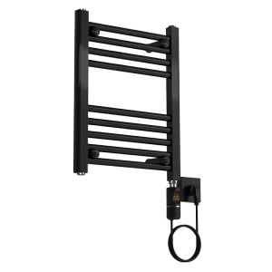 Calorifer electric de baie portprosop Manam 300W 50 x 40 cm negru - Img 7
