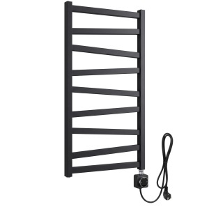 Calorifer electric, protprosop, REA TEVO 90x50 Negru Mat