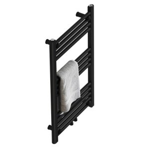 Calorifer vertical CORSO-BL-3 pentru baie 80x50, negru - Img 7