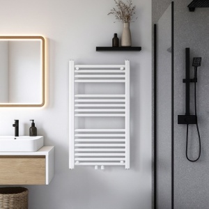 Calorifer vertical Corso-WH-2 pentru baie 90x50, alb - Img 6