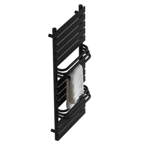 Calorifer vertical Fuego-Blu pentru baie 128x50, negru - Img 15