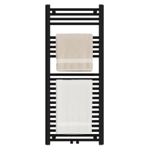 Calorifer vertical GAMA-BL-2 pentru baie 120x50, negru - Img 16