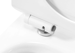 Capac WC Rea alb lucios cu inchidere softclose - Img 3