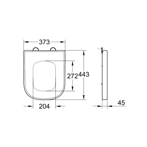Capac wc softclose Grohe Euro Ceramic - Img 3