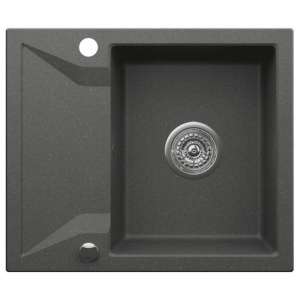 Chiuveta De Bucatarie Model Modern , Cu Dimensiuni de 59x50cm , Culoare Grafit