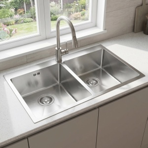 Chiuveta pentru bucatarie din inox Joel Brush Steel - Img 6