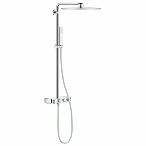 Coloana de dus Grohe Euphoria SmartControl 310 Cube, cu baterie termostatata, crom - Img 7