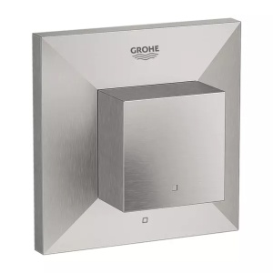 Comutator incastrat Grohe Allure Brilliant crom periat Supersteel - Img 1