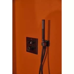 Cot de iesire dus cu suport Ideal Standard Atelier Conca gri Magnetic Grey - Img 3