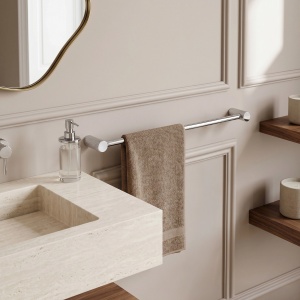 Cuier de baie Rea Otto Chrome A62301 - Img 3