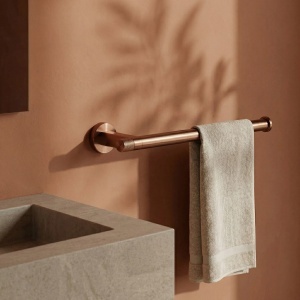 Cuier de baie, suport prosop Rea 39106 ORI Brush Copper - Img 3