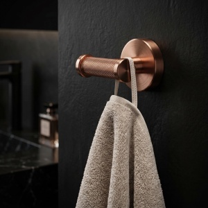 Cuier dublu Rea Modern Copper Brush - Img 5