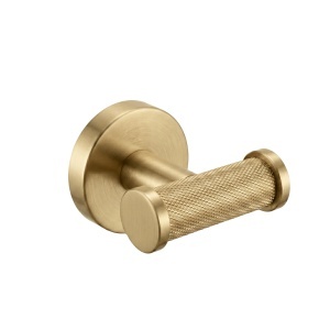 Cuier dublu Rea Modern Gold Brush