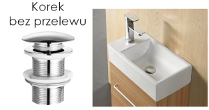 Dop chiuveta PRO VELDMAN CHROME, click-clack, dimensiune standard - Img 4