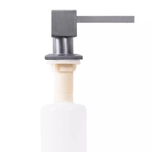 Dozator de săpun REA Square nickel brush INOX - Img 2