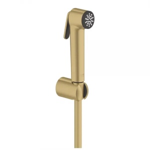 Dus igienic Grohe Tempesta F, Cu suport, Design Modern, Culoare Auriu periat - Img 1