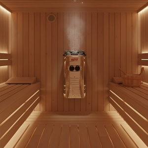 Incalzitor soba pentru sauna finlandeza cu montare pe perete Harvia BC35 3.5kW, 230V - Img 6