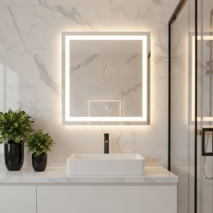 Lavoar de Blat Rea Fiorella , Aspect Modern, Culoare Alb