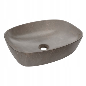 Lavoar pe blat Basaro Hera din ceramica sanitara - Img 2