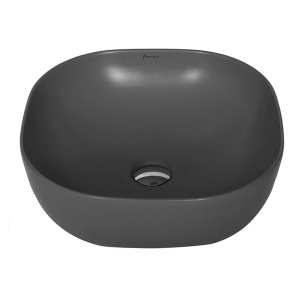 Lavoar pe blat gri mat Fluminia Calio-Mg 42 cm - Img 1