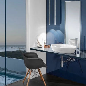 Lavoar pe blat Villeroy&Boch Artis TitanCeram alb Alpin CeramicPlus 61x41 cm - Img 6