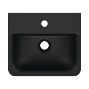 Lavoar suspendat Ideal Standard Connect Air Cube 40x35 cm negru mat - Img 3