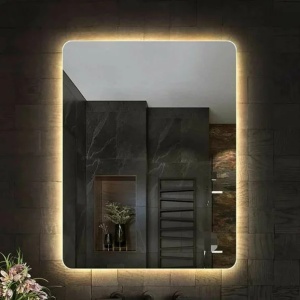 Oglinda baie cu LED si dezaburire Fluminia Verona 60 x 80 cm