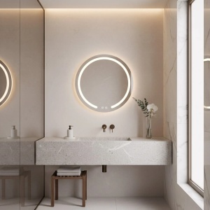 Oglindă baie LED cu dezaburire 100cm Modern - Img 7