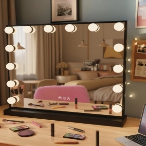 Oglinda cu LED Hollywood White 58 x 45 cm - Img 4