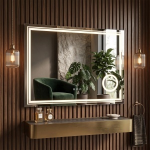Oglindă LED dreptunghiulara 80x60cm Haven - Img 4