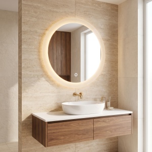 Oglinda rotunda de baie cu LED YH-BL-1 60 cm - Img 8