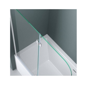 Paravan Cada PRO MALMO2, 80 cm latime, 140 inaltime, pliabil, grosime sticla 5mm - Img 5