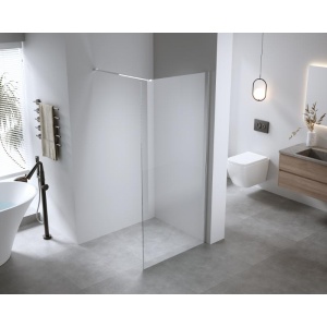 Perete de dus walk in Mediterraneo Trixie crom 90 x 200 cm sticla 8 mm - Img 2