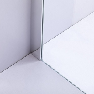 Perete de dus Walk-In WIF , Dimensiune 150cm, Sticla securizata 8mm, Culoare Crom - Img 11