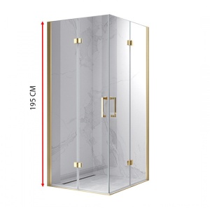 Profil de extensie pentru cabine de dus, Gold - Img 2