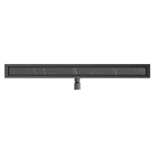 Rigola de dus liniara cu sifon fix si randament ridicat DL01 100 cm – negru - Img 5