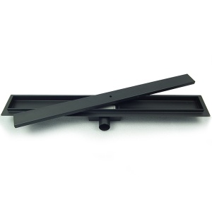 Rigola de dus liniara cu sifon fix si randament ridicat DL01 100 cm – negru - Img 15