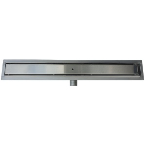 Rigola de duș liniară cu sifon fix și randament ridicat Slim DL01 50 cm – Inox - Img 13