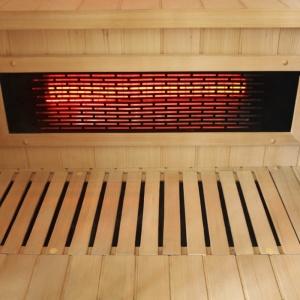 Sauna combinata cu infrarosu si finlandeza cu soba Harvia 3.8kW, Helsi pentru 4 persoane - Img 12