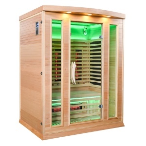 Sauna cu infrarosu MO-A3R LUX, pentru 3 persoane 150 x x105 x 190 cm - Img 8