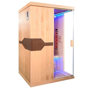 Sauna cu infrarosu MO-B2 PR, pentru 2 persoane 120 x 105 x 190 cm - Img 10